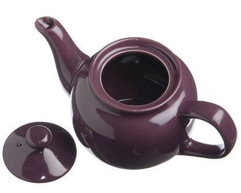 Old Amsterdam Plum Purple 3-Cup Sherwood Teapot by Kitchen Niche