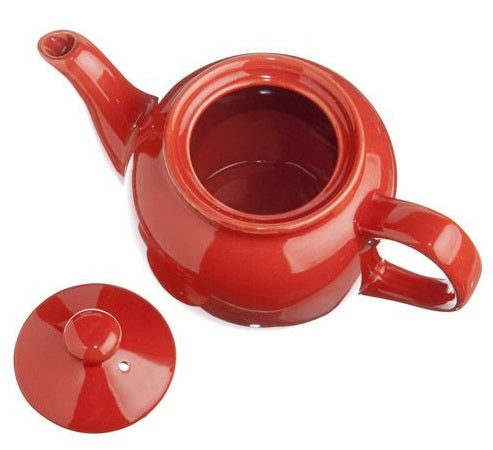 Old Amsterdam Vermillion Red 2-Cup Hampton Teapot by Kitchen Niche