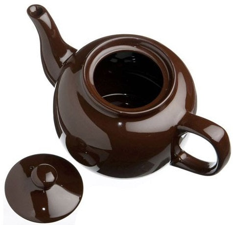 Old Amsterdam Dark Brown 6-Cup Windsor Teapot by Kitchen Niche