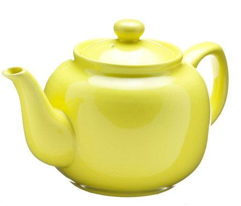 Old Amsterdam Lemon Yellow 6-Cup Windsor Teapot by Kitchen Niche
