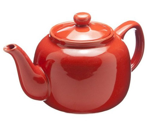 Old Amsterdam Vermillion Red 6-Cup Windsor Teapot by Kitchen Niche