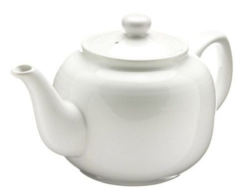 Old Amsterdam White 6-Cup Windsor Teapot by Kitchen Niche