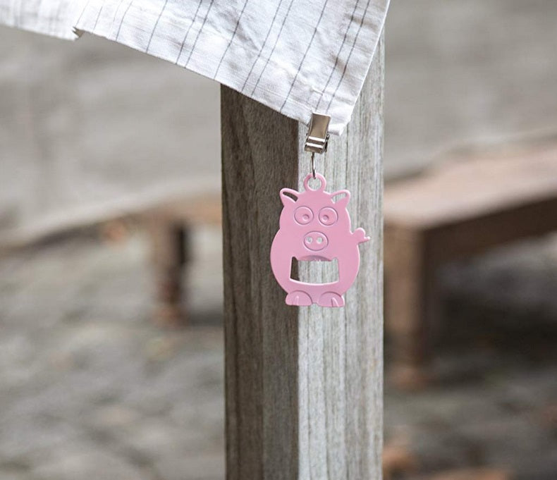 Outset Barnyard Tablecloth Weights with Bottle Opener by Kitchen Niche
