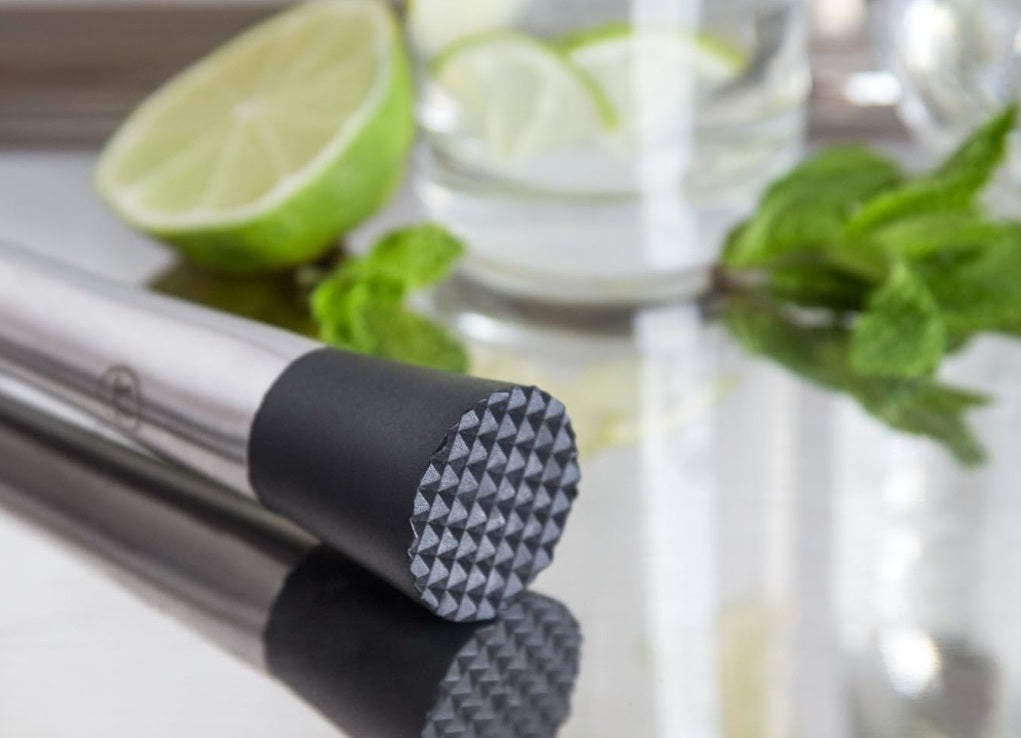 Outset Stainless Steel Cocktail Muddler Outset by Kitchen Niche