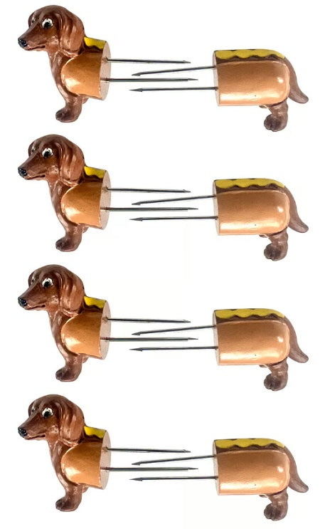 Outset Dachshund Corn Holder Set of 8 by Kitchen Niche