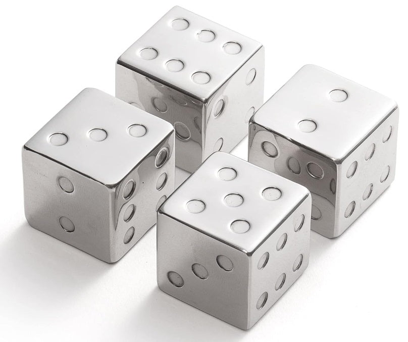 Outset Set of 4 Dice Whiskey Chillers