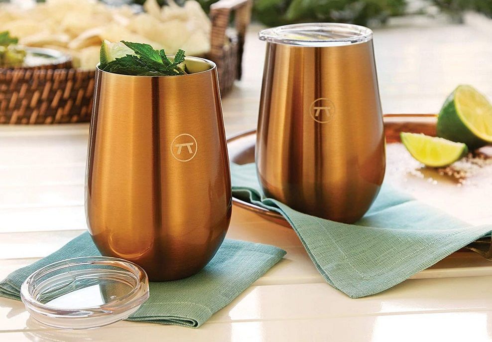 Outset Double Wall Stainless Steel Drink Tumblers by Kitchen Niche