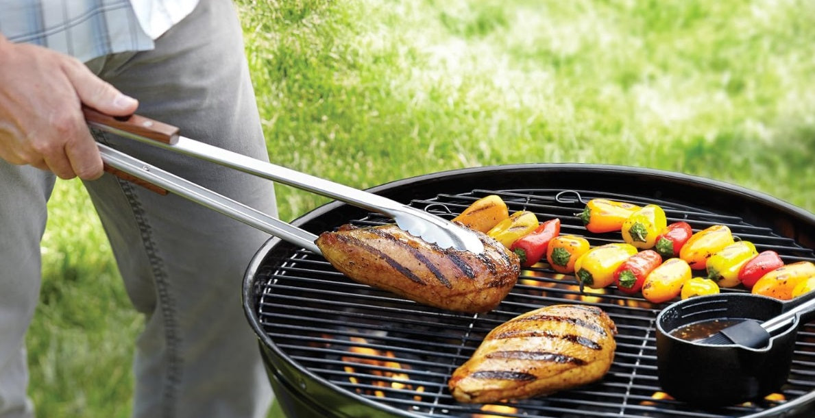 Outset Rosewood Extra Long Locking Tongs 22" Outset by Kitchen Niche