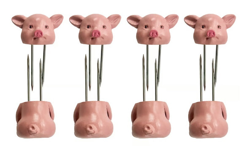 Outset Piglet Corn Holder Set of 8