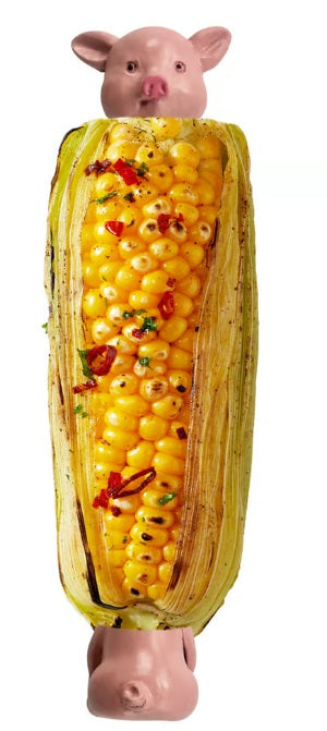 Outset Piglet Corn Holder Set of 8 by Kitchen Niche