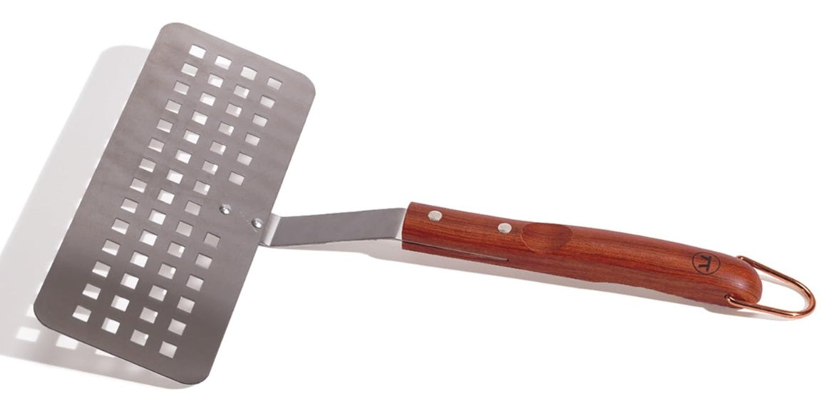 Outset Rosewood Slotted Fish Spatula Outset by Kitchen Niche