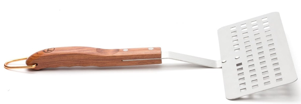 Outset Rosewood Slotted Fish Spatula Outset by Kitchen Niche