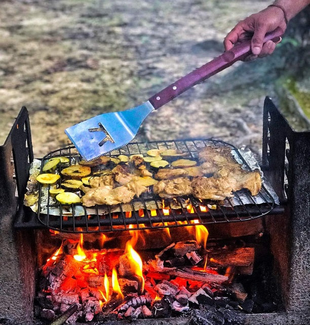 Outset Rosewood Barbecue Tool Set Outset by Kitchen Niche