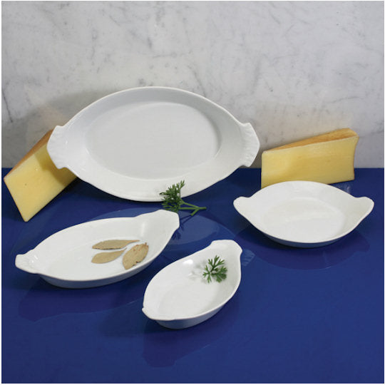 BIA Cordon Bleu 9" / 23cm Oval Au Gratin Baker by Kitchen Niche