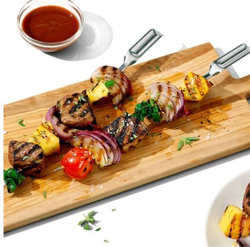 Oxo Set of 6 Stainless Steel Barbecue Skewers by Kitchen Niche