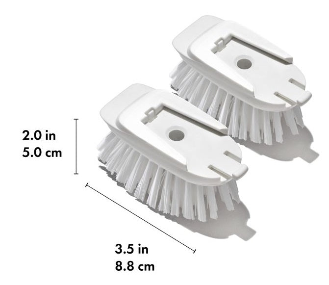 Oxo Good Grips Soap Dispensing Dish Brush Refills Set of 2 by Kitchen Niche