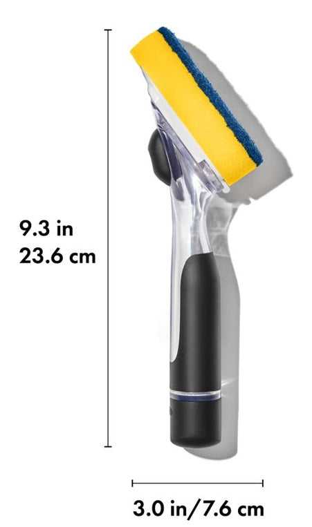 Oxo Good Grips Soap Dispensing Dish Scrub by Kitchen Niche