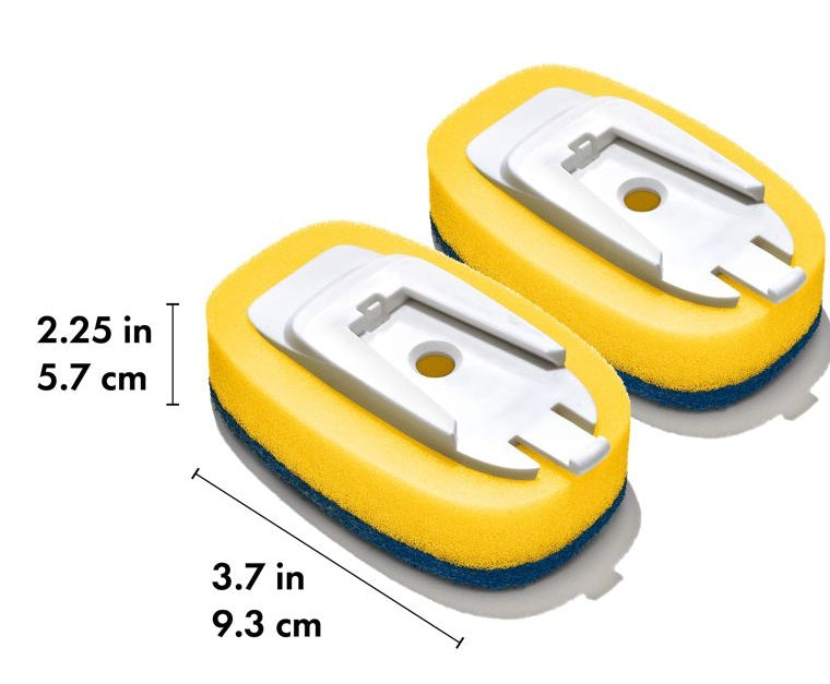 Oxo Good Grips Soap Dispensing Dish Scrub Refills Set of 2 by Kitchen Niche