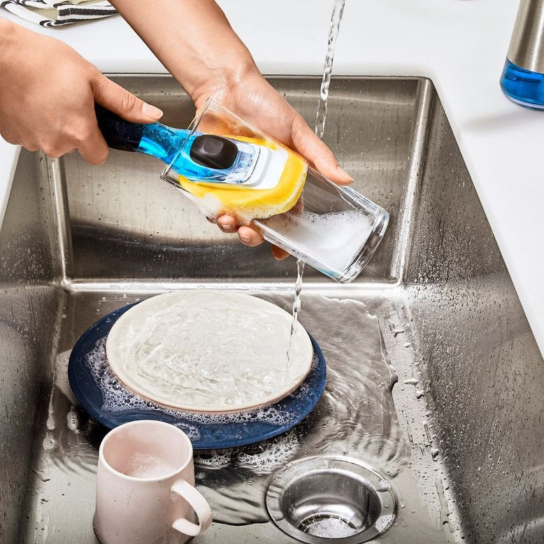 Oxo Good Grips Soap Dispensing Dish Sponge by Kitchen Niche