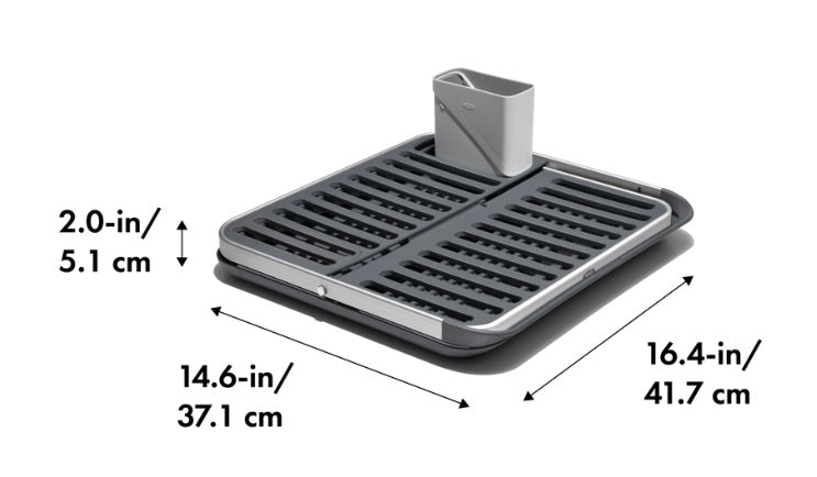 Oxo Aluminum Folding Dish Rack by Kitchen Niche