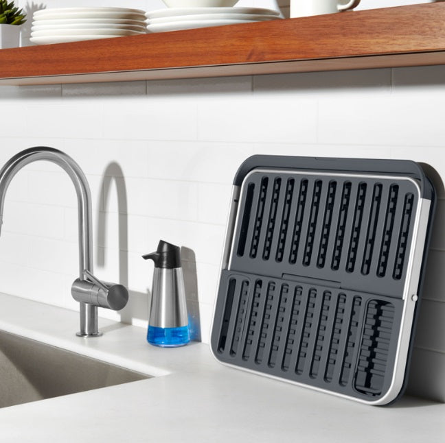 Oxo Aluminum Folding Dish Rack by Kitchen Niche