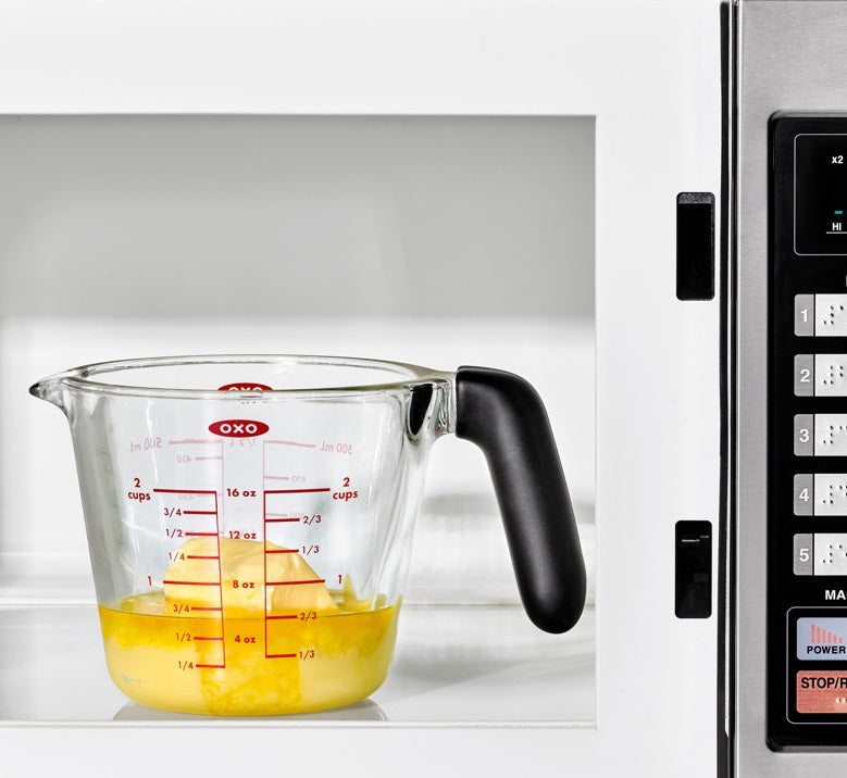 Oxo Good Grips Glass Measuring Cup With Lid 2-Cup by Kitchen Niche