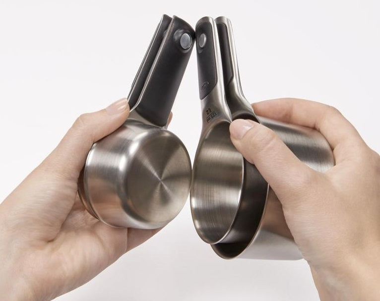 Oxo Good Grips Stainless Steel Set of 4 Measuring Cups by Kitchen Niche