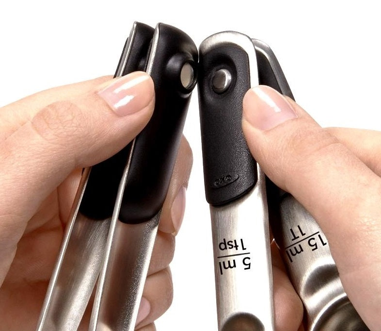 Oxo Good Grips Stainless Steel Set of 4 Measuring Spoons by Kitchen Niche