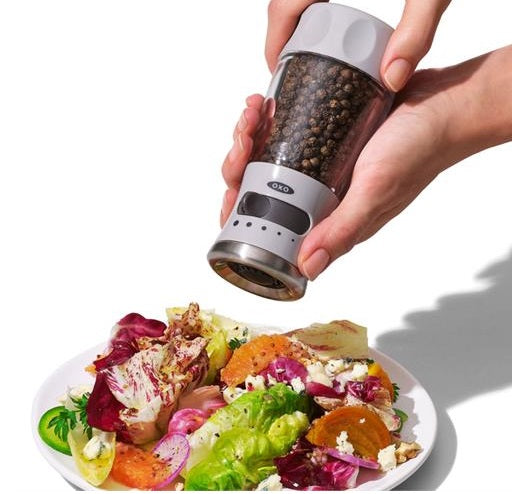 Oxo Adjustable Mess-Free Pepper Grinder by Kitchen Niche