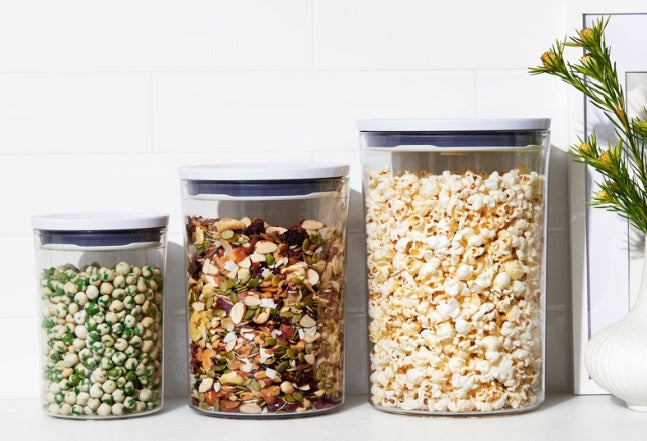 Oxo POP 2.0 Set of 3 Round Containers by Kitchen Niche