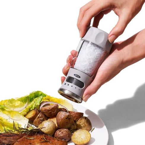 Oxo Adjustable Mess-Free Salt Grinder by Kitchen Niche
