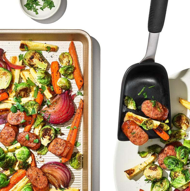 Oxo Good Grips Sheet Pan Scoop by Kitchen Niche