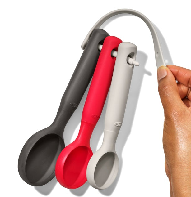 Oxo Silicone Cookie Scoop Set of 3 Oxo by Kitchen Niche