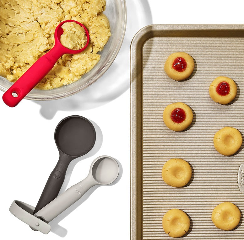 Oxo Silicone Cookie Scoop Set of 3 Oxo by Kitchen Niche