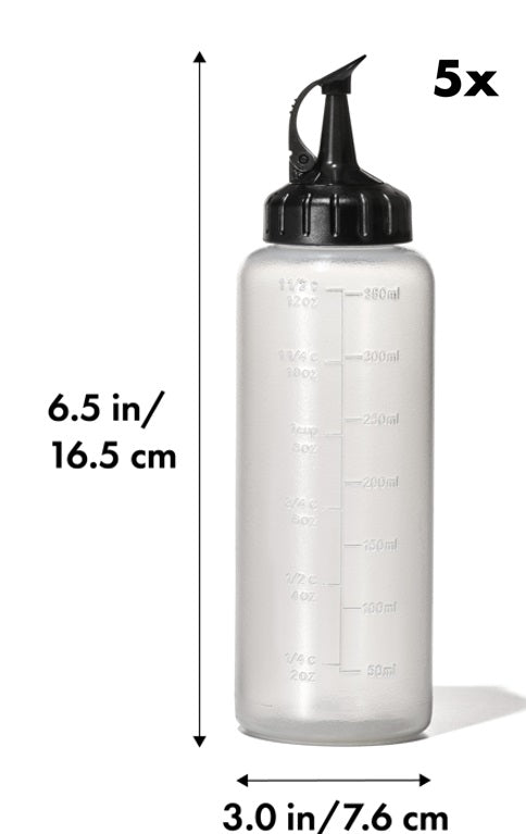 Oxo Good Grips Chef's Squeeze Bottles Set of 5 by Kitchen Niche