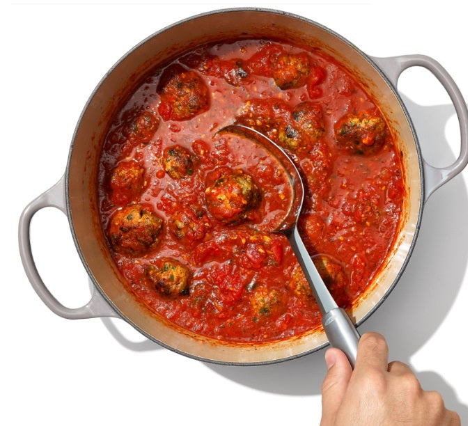 Oxo Steel Cooking Spoon by Kitchen Niche