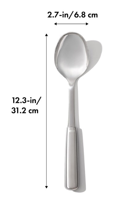 Oxo Steel Cooking Spoon by Kitchen Niche