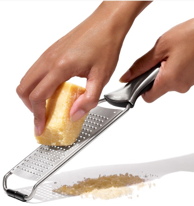 Oxo Steel Handheld Grater by Kitchen Niche