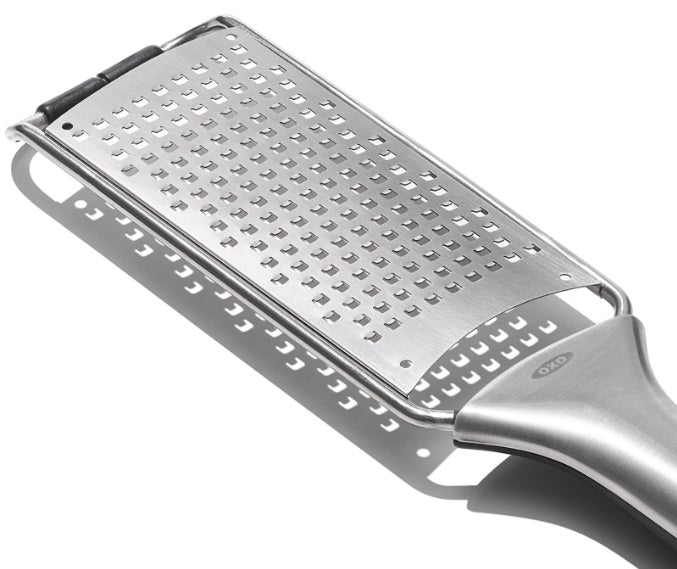 Oxo Steel Handheld Grater by Kitchen Niche
