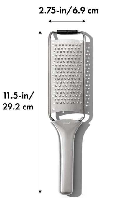 Oxo Steel Handheld Grater by Kitchen Niche