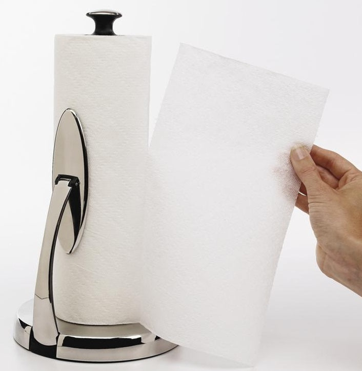 Oxo Steel Simply Tear Paper Towel Dispenser by Kitchen Niche