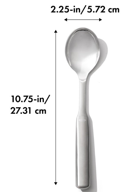 Oxo Steel Solid Serving Spoon by Kitchen Niche