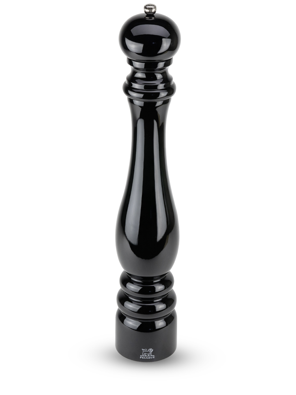 Peugeot Paris Classic Black Lacquer 50cm Pepper Mill  by Kitchen Niche