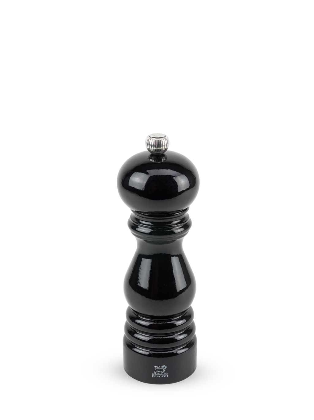 Peugeot Paris Classic Black Lacquer 18cm Pepper Mill  by Kitchen Niche
