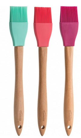 Trudeau Pastry Brush – Tropical – 12&quot; by Kitchen Niche