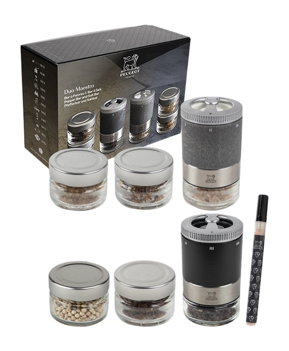 Peugeot Duo Maestro Salt and Pepper Mill Gift Set