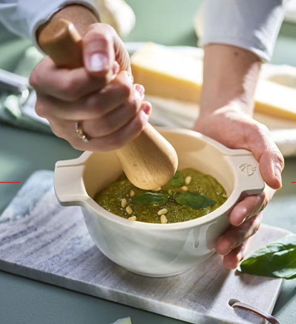 Peugeot Appolia Mortar & Pestle Ecru Peugeot by Kitchen Niche