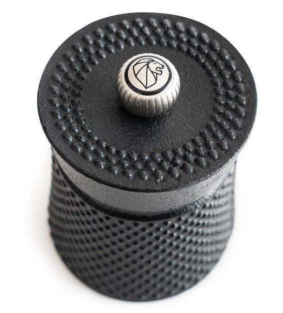 Peugeot Bali Fonte Black Cast Iron Pepper Mill by Kitchen Niche