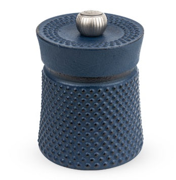 Peugeot Bali Fonte Blue Cast Iron Pepper Mill by Kitchen Niche