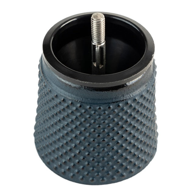 Peugeot Bali Fonte Blue Cast Iron Pepper Mill by Kitchen Niche